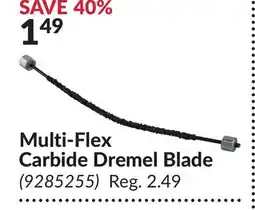 Princess Auto Multi-Flex Carbide Dremel Blade offer