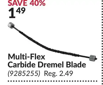 Princess Auto Multi-Flex Carbide Dremel Blade offer