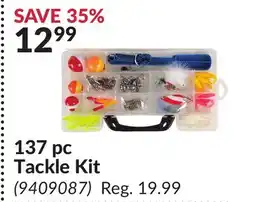Princess Auto 137 pc Tackle Kit offer