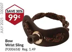 Princess Auto Bow Wrist Sling offer