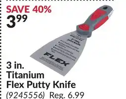 Princess Auto 3 in. Titanium Flex Putty Knife offer