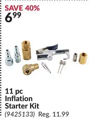 Princess Auto 11 pc Inflation Starter Kit offer