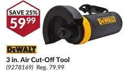 Princess Auto 3 in. Air Cut-Off Tool offer