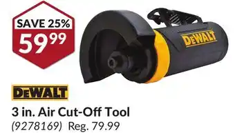 Princess Auto 3 in. Air Cut-Off Tool offer