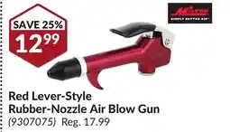Princess Auto Red Lever-Style Rubber-Nozzle Air Blow Gun offer