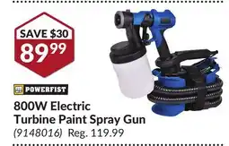 Princess Auto 800W Electric Turbine Paint Spray Gun offer