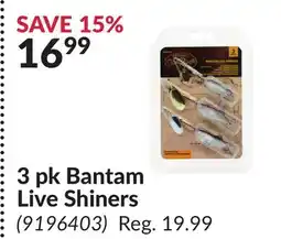 Princess Auto 3 pk Bantam Live Shiners offer