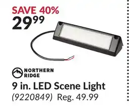 Princess Auto 9 in. LED Scene Light offer