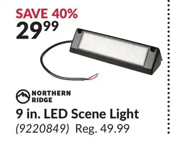 Princess Auto 9 in. LED Scene Light offer