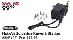 Princess Auto Hot-Air Soldering Rework Station offer