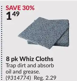 Princess Auto 8 pk Whiz Cloths offer