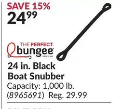 Princess Auto 24 in. Black Boat Snubber offer