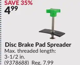 Princess Auto Disc Brake Pad Spreader offer