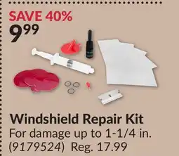 Princess Auto Windshield Repair Kit offer