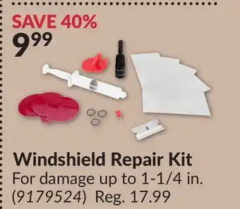 Princess Auto Windshield Repair Kit offer