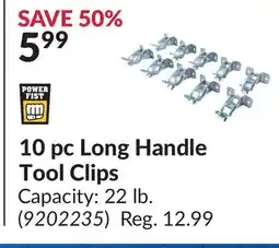 Princess Auto 10 pc Long Handle Tool Clips offer