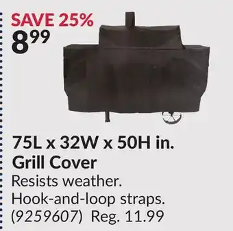 Princess Auto 75L x 32W x 50H in. Grill Cover offer