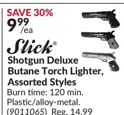 Princess Auto Shotgun Deluxe Butane Torch Lighter, Assorted Styles offer