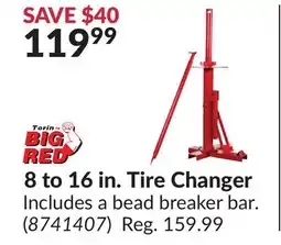 Princess Auto 8 to 16 in. Tire Changer offer