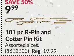Princess Auto 101 pc R-Pin and Cotter Pin Kit offer