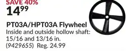 Princess Auto PT03A/HPT03A Flywheel offer