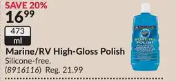 Princess Auto Marine/RV High-Gloss Polish offer