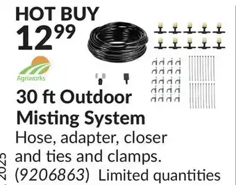 Princess Auto 30 ft Outdoor Misting System offer