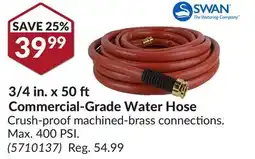 Princess Auto 3/4 in. x 50 Commercial-Grade Water Hose offer