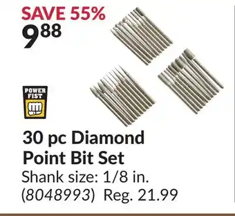 Princess Auto 30 pc Diamond Point Bit Set offer