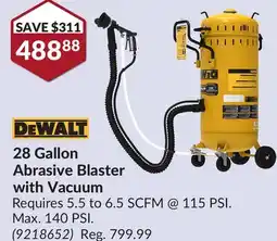 Princess Auto 28 Gallon Abrasive Blaster with Vacuum offer