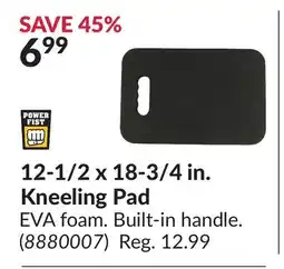 Princess Auto 12-1/2 x 18-3/4 in. Kneeling Pad offer
