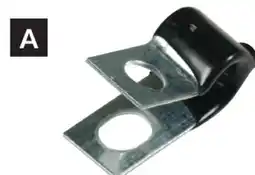 Princess Auto 15 pk Rubber-Insulated Cable Clamps 1/4 in offer
