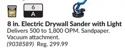 Princess Auto 8 in. Electric Drywall Sander with Light offer