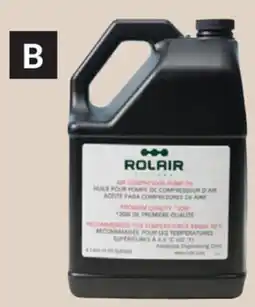 Princess Auto Air Compressor Pump Oils 4 Litre offer