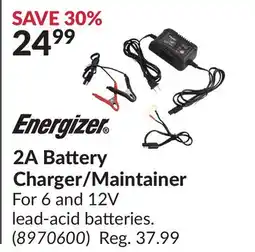Princess Auto 2A Battery Charger/Maintainer offer
