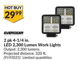 Princess Auto 2 pk 4-1/4 in. LED 2,300 Lumen Work Lights offer
