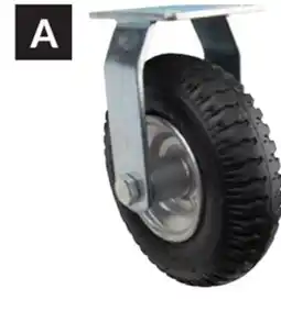 Princess Auto 8 in. Pneumatic Casters offer