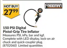 Princess Auto 150 PSI Digital Pistol-Grip Tire Inflator offer