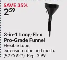 Princess Auto 3-in-1 Long-Flex Pro-Grade Funnel offer