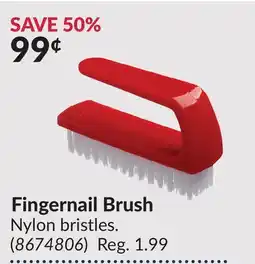 Princess Auto Fingernail Brush offer