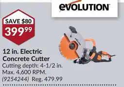 Princess Auto 12 in. Electric Concrete Cutter offer