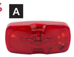 Princess Auto Red 4 x 2 in. Double Bullseye Clearance/Marker Lights offer