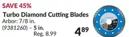 Princess Auto 5 in. Turbo Diamond Cutting Blades offer