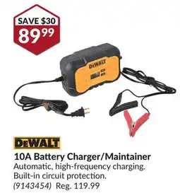 Princess Auto 10A Battery Charger/Maintainer offer