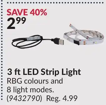 Princess Auto 3 ftLED Strip Light offer