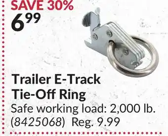 Princess Auto Trailer E-Track Tie-OffRing offer