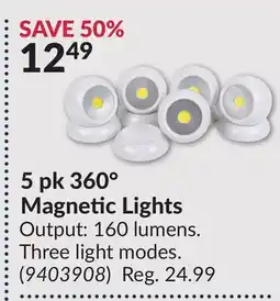 Princess Auto Magnetic Lights offer