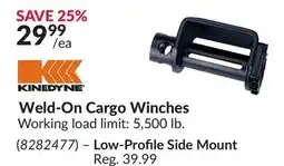 Princess Auto Weld-On Cargo Winches offer