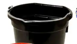 Princess Auto 20 qt. Flat-Back Plastic Buckets Black offer