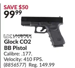 Princess Auto Glock CO2 BB Pistol offer